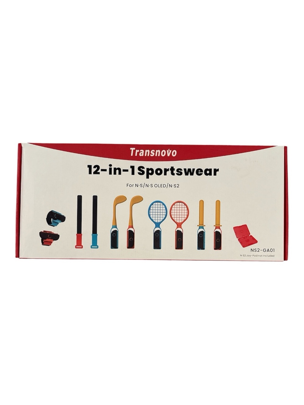 12-in-1 Sportswear Accessory Kit - Red/White